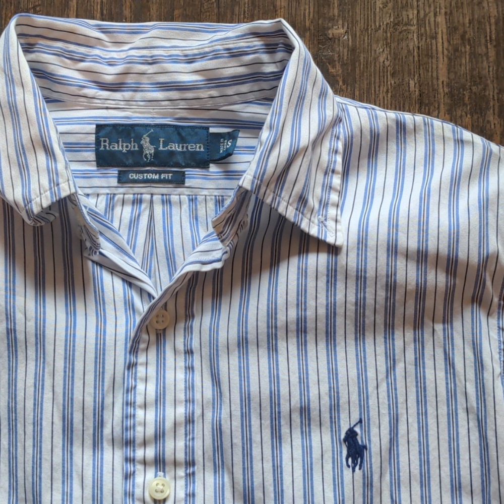 Men's Ralph Lauren Custom Fit Dress Shirt